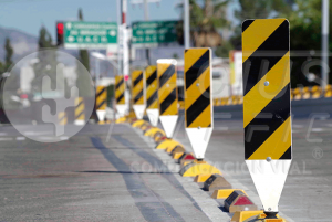 Indicadores y delineadores de carril